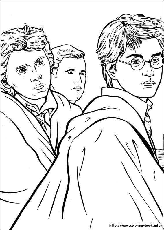 Harry Potter coloring picture